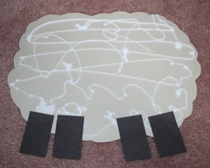 Easy Cotton Wool Sheep Craft - Crafts on Sea