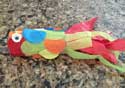 tissue paper fish craft