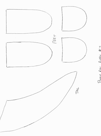 Dog Craft Template 2