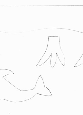 animals crafts print your dolphin craft template all kids network