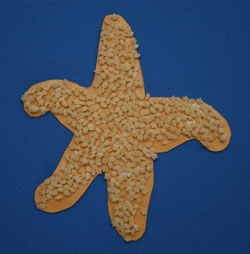 Starfish  Sea creatures crafts, Under the sea crafts, Starfish art