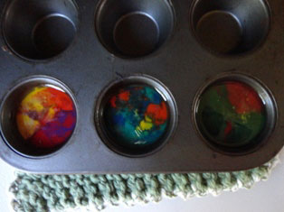 homemade crayons