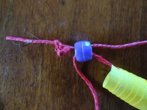 paper bead bracelet craft