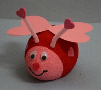 Styrofoam Lovebug Craft