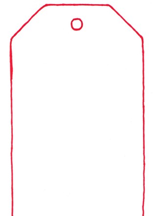 Christmas Tag Template