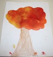 Fingerprint Fall Tree Craft | All Kids Network