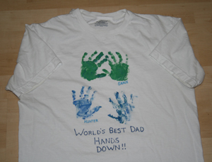 Father S Day Shirt Craft All Kids Network