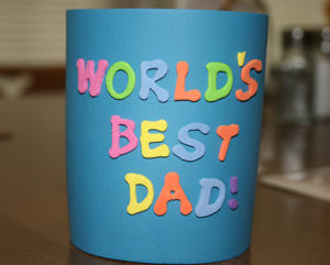 World's Dopest Dad Father's Day Can Cooler 