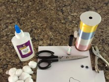 cotton ball ghost craft materials
