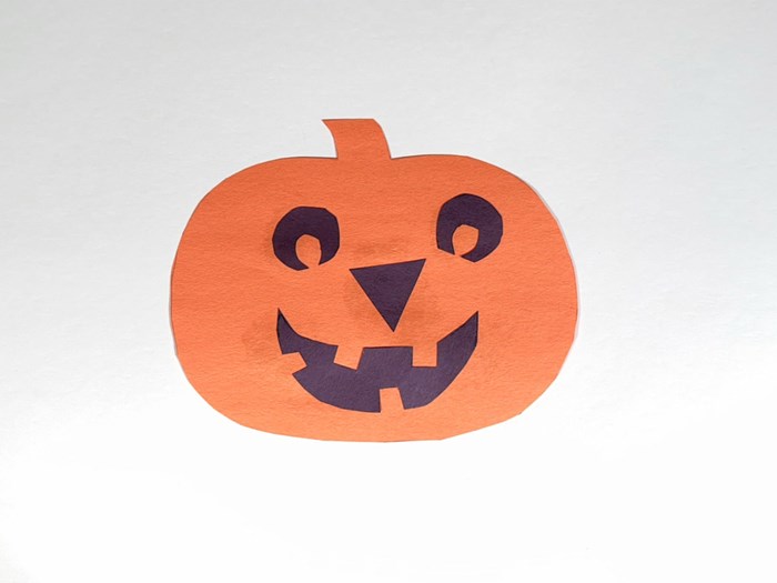 Free Jack-O-Lantern Craft for Halloween