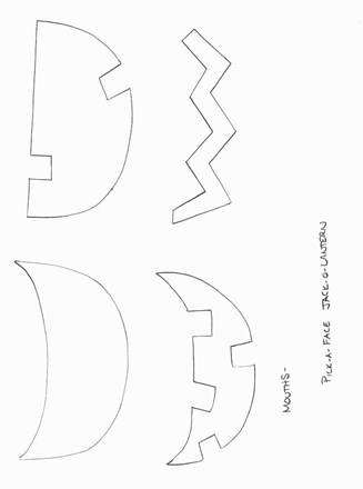 Jack O Lantern Template