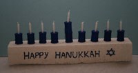 Hanukkah Menorah Craft