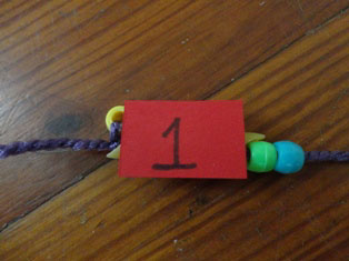 number shapes necklace