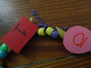 shapes and numbers craft