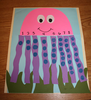 octopus counting craft