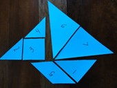 Tangram Number Puzzles