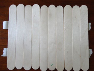popsicle stick puzzle craft step 4