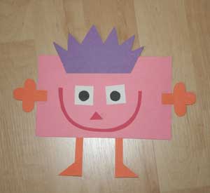 Rectangle Shape Monster Craft | All Kids Network