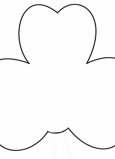 shamrock template