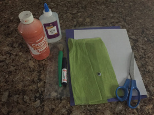 handprint fish craft materials