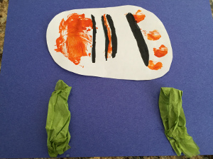 handprint fish craft step 4