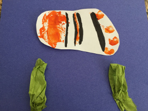 handprint fish craft step 5