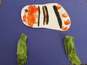 handprint fish craft step 6