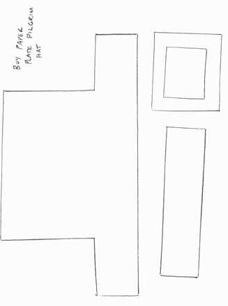 Boy Pilgrim Template