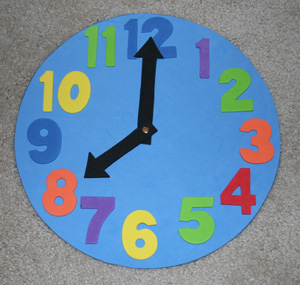 Printable Clock Face Generator