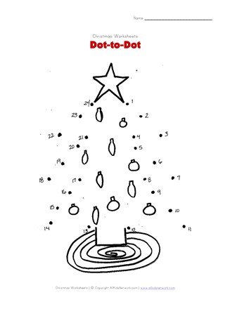 Dot The Holiday Tree 49  Hard Christmas Tree Dot To Dot Background