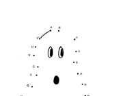 Ghost Dot to Dot (by letters)