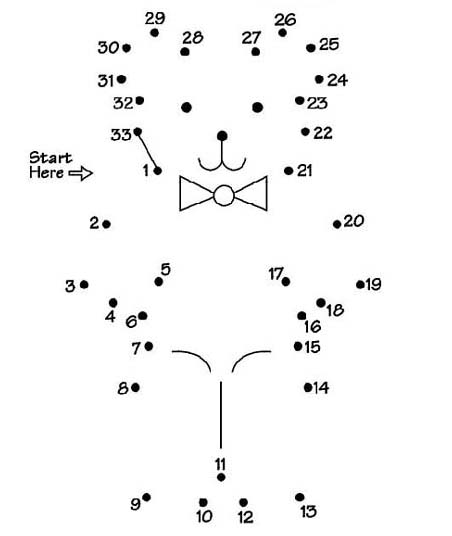 Free printable hard dot the dot games 049