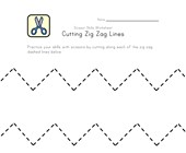 scissor skills worksheets for kids all kids network