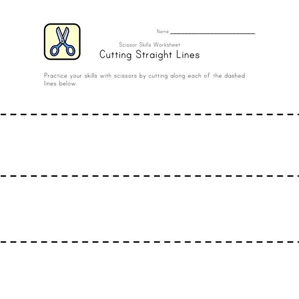 Printables Cutting Worksheets For Preschool scissor skills worksheets for kids all network