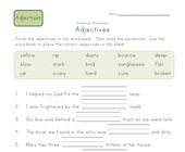 adjectives worksheets class 2 2nd grade adjective worksheet