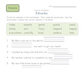 adverbs worksheet with answers grade 2 2nd grade adverb worksheet