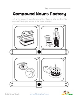 making compound nouns worksheet