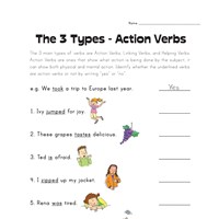 what are action verbs