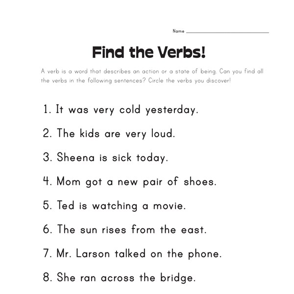 grammar grade english for 3 test Reocurent Grade Worksheets 3 Verbs For grammar grade english for 3 test Reocurent Grade Worksheets 3 Verbs For