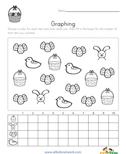 bar graph worksheet colors