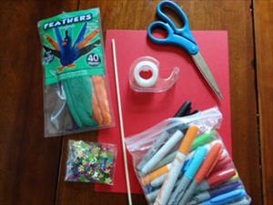 make believe mask craft materials