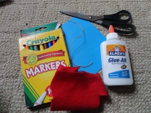 kite card craft materials