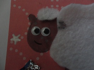 making sheep card