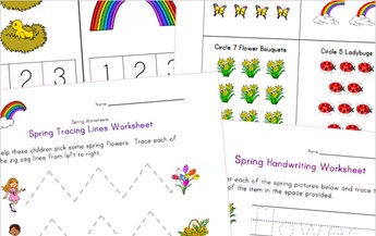 worksheet art and craft