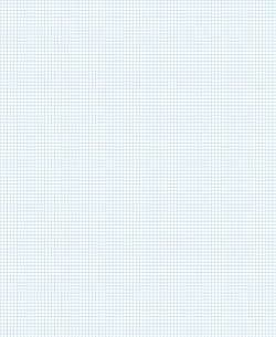 Graph Paper With Ledger Page Size, Light Blue Line Color, 9 Lines Per Inch