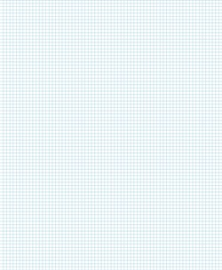 Graph Paper With Legal Page Size, Light Blue Line Color, 8 Lines Per Inch