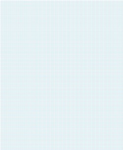 Graph Paper With Letter Page Size, Light Blue Line Color, 11 Lines Per Inch