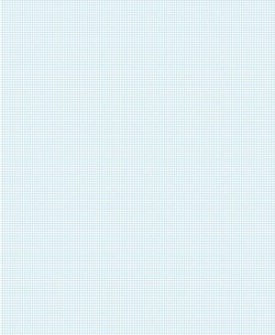 Graph Paper With Letter Page Size, Light Blue Line Color, 13 Lines Per Inch