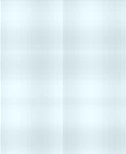 Graph Paper With Letter Page Size, Light Blue Line Color, 15 Lines Per Inch