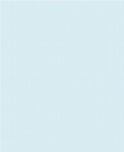 Graph Paper With Letter Page Size, Light Blue Line Color, 19 Lines Per Inch